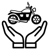 ikona asistence při koupi motocyklu